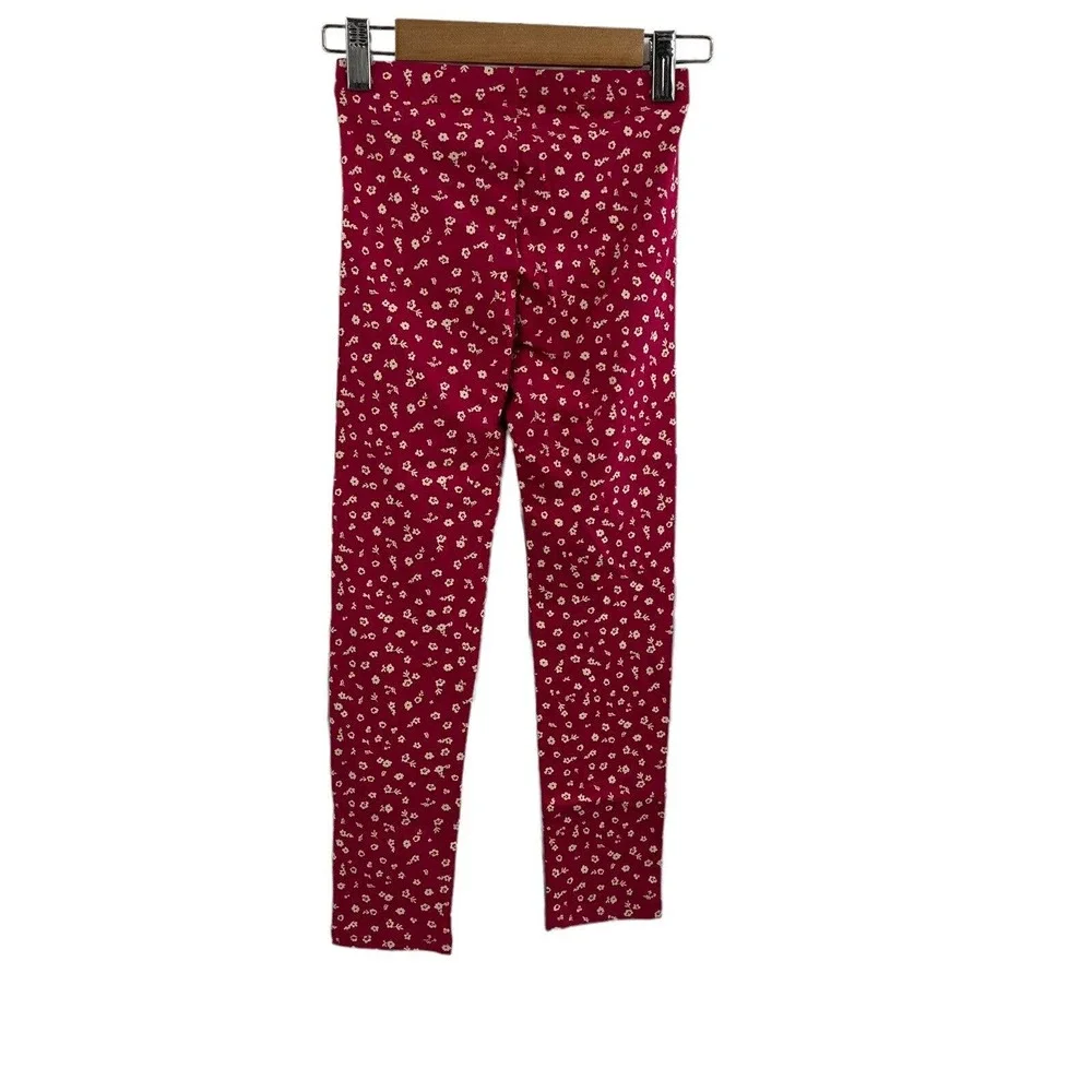 Old Navy Pink Floral Print Legging Size M New‎